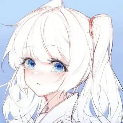 可爱动漫二次元呆萌女生头像图片