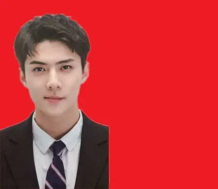 哪个大佬能p红色底图