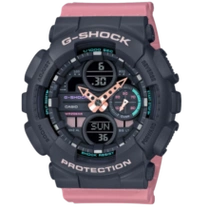 卡西欧女表gshock双显mini款防水时尚运动手表gmas1404a