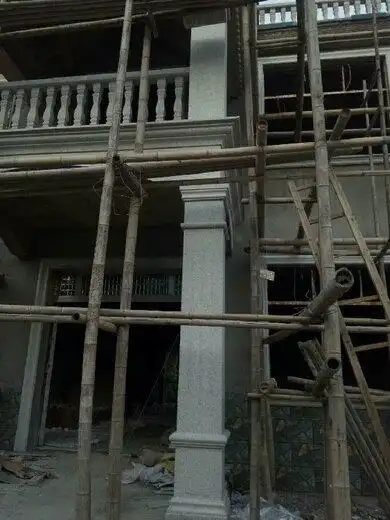 石材方柱子图片效果图别墅门柱