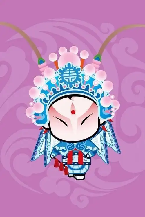 一大波萌图来袭q版戏剧脸谱萌萌哒