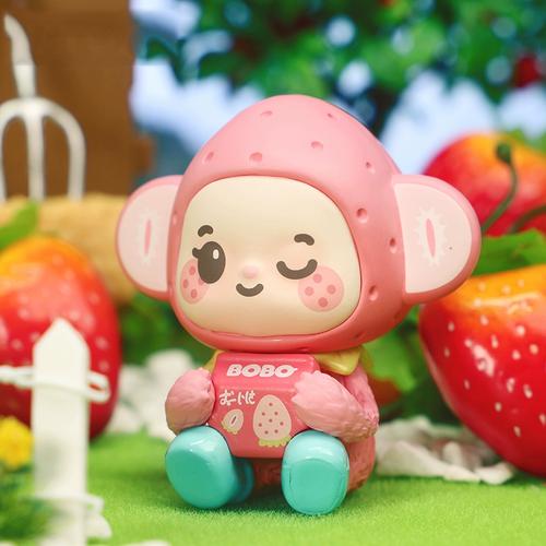 iatoys 漫奇啵啵奇异果园系列盲盒 可爱潮玩水果手办公仔摆件礼物