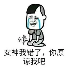 女神我错了,你原谅我吧