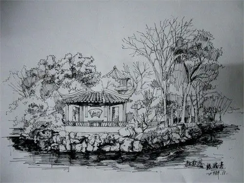 苏州园林的速写_张瑞芳_美国室内设计中文网博客