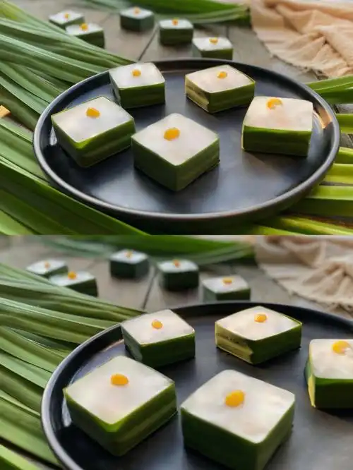 这里的香兰叶也叫斑斓叶,是东南亚一带常见的一种香