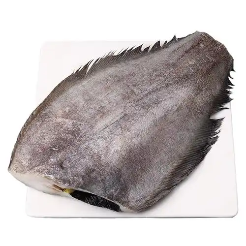 鲽鱼整条冷冻深海格陵兰鲽鱼去头去内脏海鲜水产比目鱼庸鲽鱼段