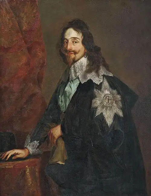 查理一世肖像油画