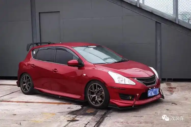 买菜车大变身,日产骐达轻改之后也很运动!