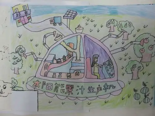 第四届校园文化艺术节作品展示——"科学伴我成长"主题绘画类_指导