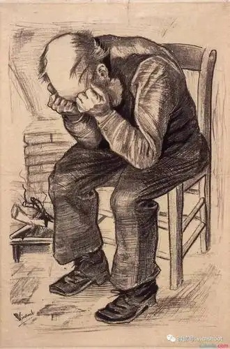 梵高素描作品欣赏