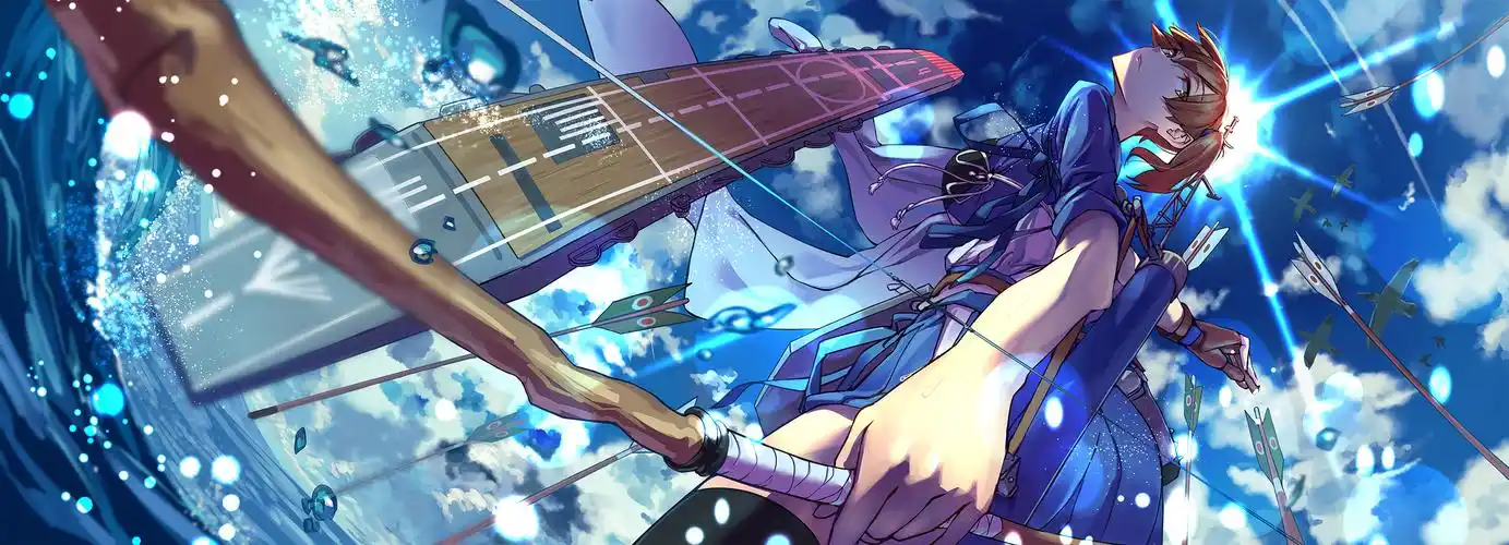 弓箭手高清动漫人物图片壁纸鉴赏