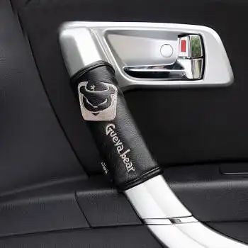 轩丽  酷拉蒂菲格瓦熊汽车车门拉手套门把套一对装内饰改装精品 现代