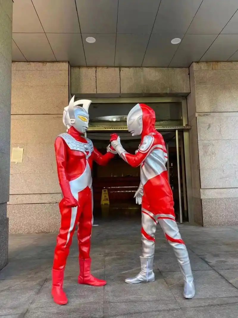 奥特曼皮套定制迪迦佐菲赛罗 奥特曼cos全套皮套,经典不过时 舞台演出