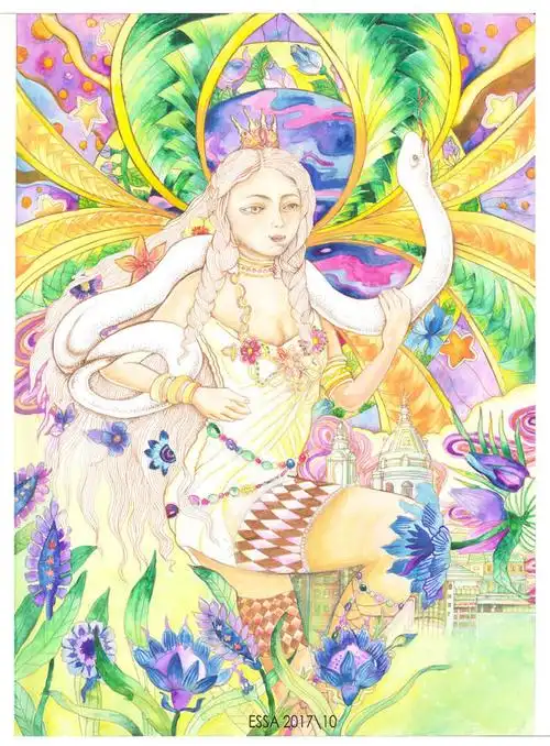 关雅芳 | 画画,是对美好的向往与追逐