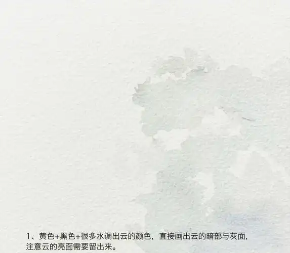 干货教程水彩湿画法其实也不那么难
