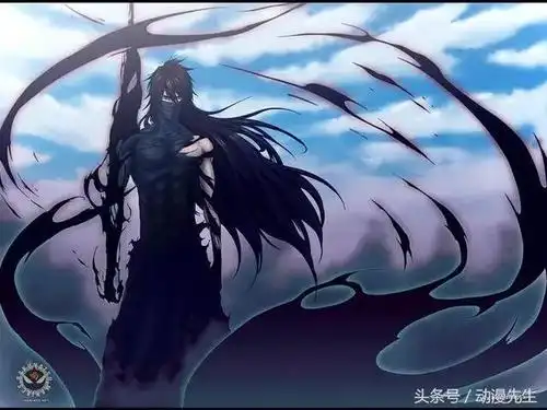 黑崎一护的最强招式,以卍解进入精神世界,接受白一护与天锁斩月合体后