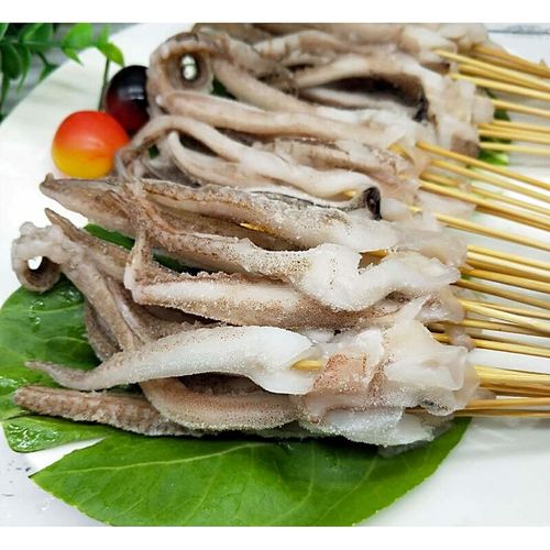 宜享健康小鱿鱼须串铁板鱿鱼小串中街手把串油炸串小吃肉串涮锅串