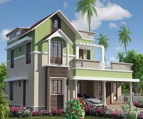 外墙颜色大忌_外墙颜色搭配大全_外墙颜色搭配效果图-齐装网