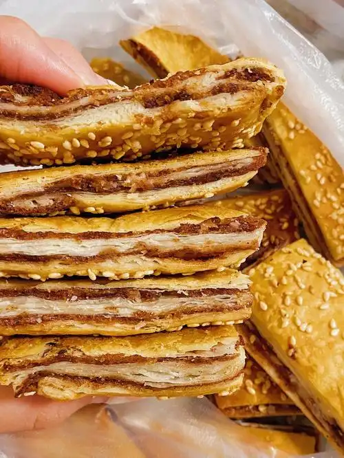 南京找到童年的老式千层饼了60酥到掉渣