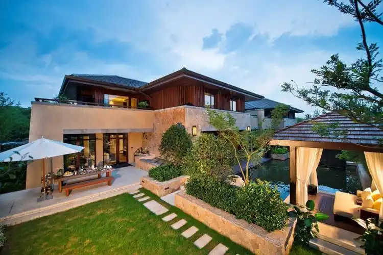 别墅排屋类景观 - 杭州天勤景观/幕墙/石材工程有限公司