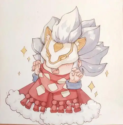 光遇头像狮子头无偿稿11