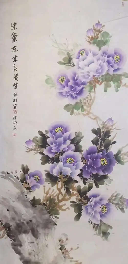 陈静写意牡丹|画家|绘画|艺术|宁夏|书画协会_网易订阅