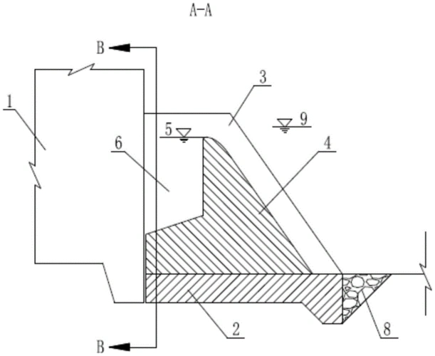一种用于生态电站中的溢流堰结构