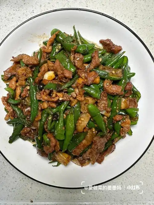 辣椒炒肉它永远都是我最爱的下饭菜之一