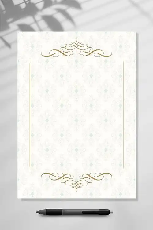 欧式花纹信纸图片-欧式花纹信纸素材下载-众图网