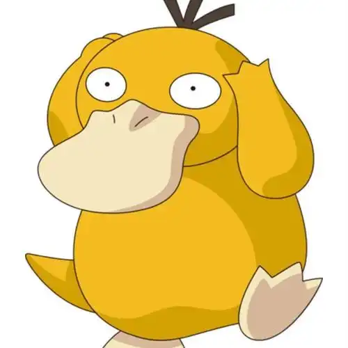 手机壁纸头像宝可梦可达鸭