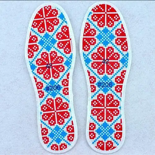 十字绣鞋垫 简单