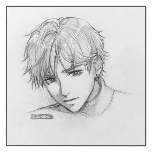 铅笔画人物头像大全适合初学者临摹的铅笔画作品