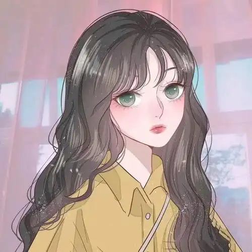 一组精选手绘女生头像