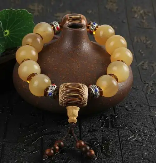 名贵"野生中药羚羊角"饰品