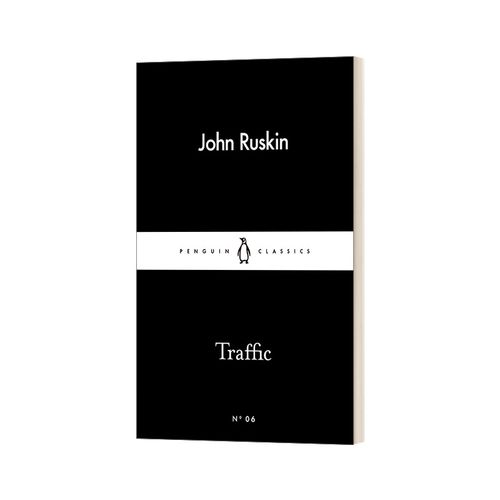 traffic 交通 约翰·拉斯金 小黑书 英文原版文学读物 进口英语书籍