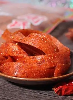 湖南汨罗特产周氏香油条休闲麻辣条