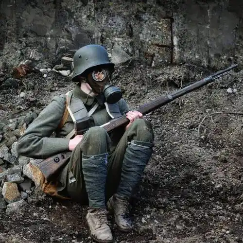 【战地1都玩过吗】看看国外的军迷cos一战的重演