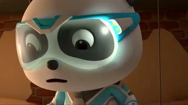 宝宝巴士之奇妙救援队:壮壮的工程车的抽水管被堵住了