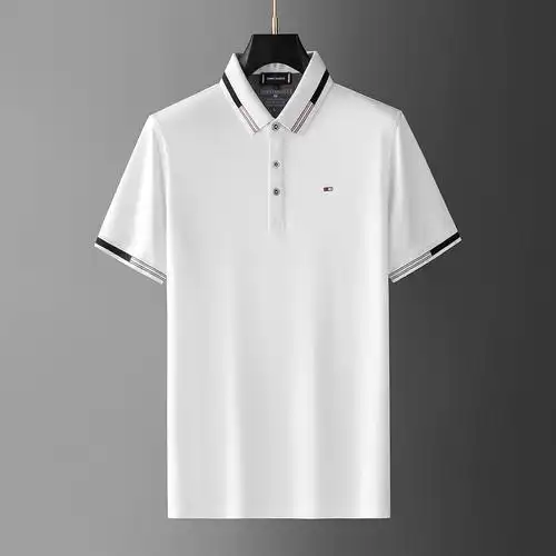 tommy汤米男装经典款短袖polo衫男士翻领冰丝t恤男半袖休闲打底衫