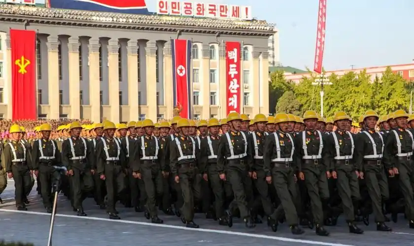 p>朝鲜人民军为 a target="_blank" href="/item/朝鲜民主主义人民