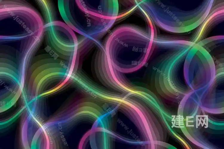 高级暗彩色抽象图案壁纸贴图_贴图下载_贴图免费下载_建e室内设计网