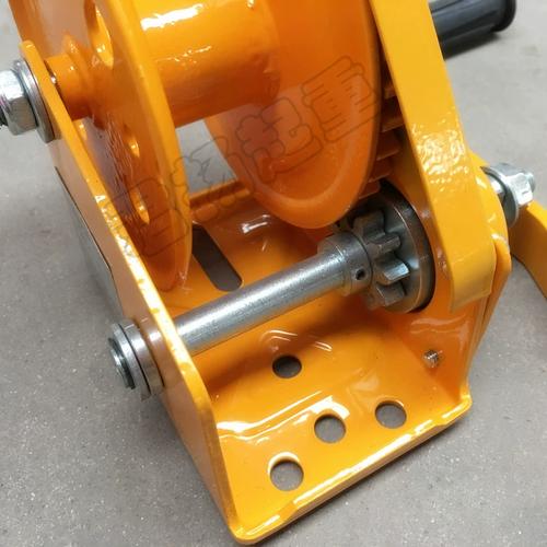 精品手摇绞盘自锁绞盘手动绞车牵引机手动绞盘支架吊机卷扬机家用