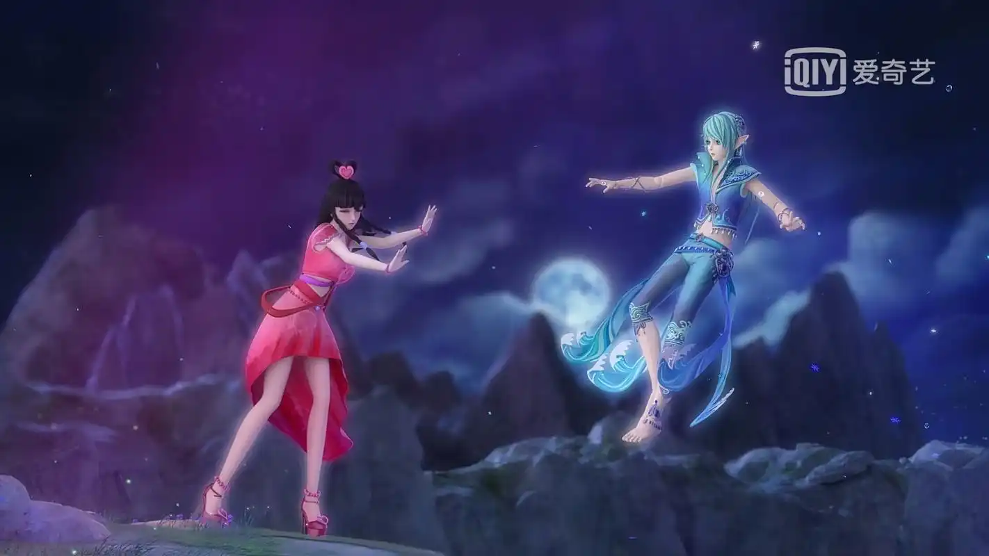 叶罗丽中的主角被推开时,思思两次被高泰明推开,王默放弃水王子