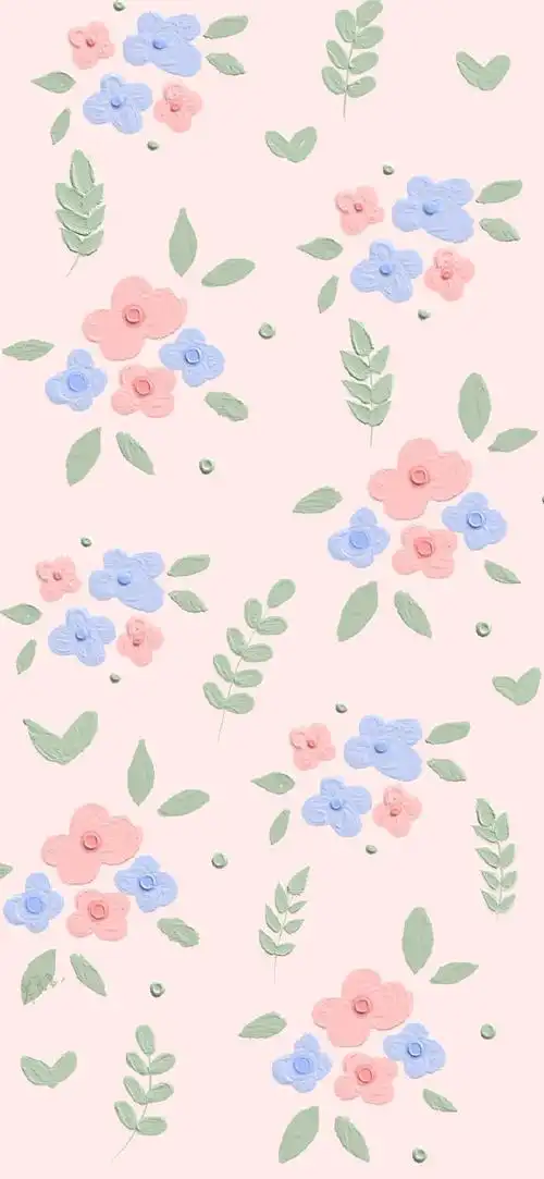 小碎花壁纸9415#聊天背景图无水印#08:@寒夏至