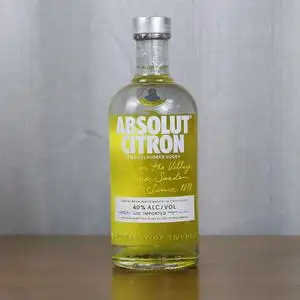 绝对伏特加柠檬味 瑞典柠檬伏特加 absolut citron 洋酒