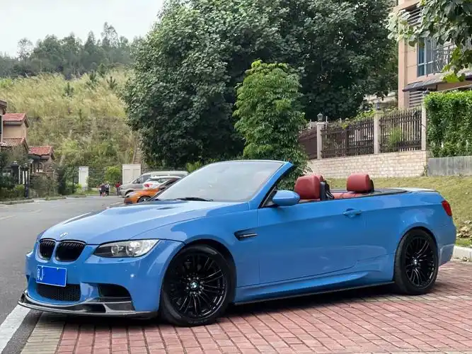 宝马m3e932013年粤j户v84.