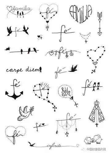 怎样画纹身简笔画