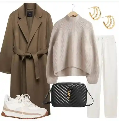 但对于我们黄皮肤中国人来说,咖色有时候搭配不好