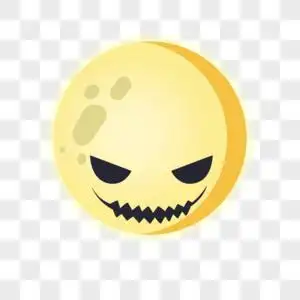 月亮表情图片