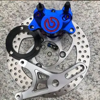 卓卡途唐杉电动车碟刹套装u鼓刹改装油刹九号n80c小龟改布雷博螃蟹